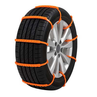 Zip Treads – Reusable Emergency Tire Traction Straps for Snow, Ice & Mud (Universal Fit, Pack of 10)